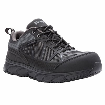 Botas Propet Seeley Hombre Gris Oscuro Negras | WVLO-48521