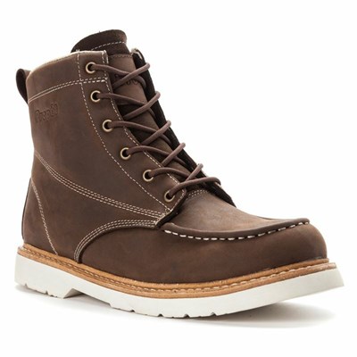 Botas Propet Watson Hombre Marrones | FXEW-41738