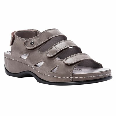 Sandalias Propet Kara Mujer Gris | BCOM-86493