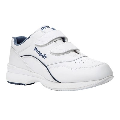 Zapatillas Propet Tour Walker Correa Mujer Blancas Azules | SFTM-56238